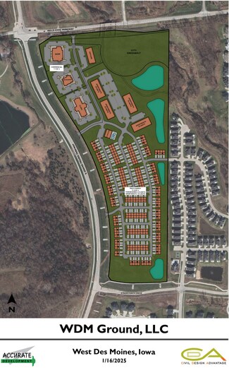 Plus de détails pour Grand Prairie PKWY, West Des Moines, IA - Terrain à vendre