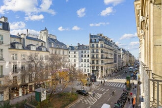 Paris - VUE AÉRIENNE vue de carte
