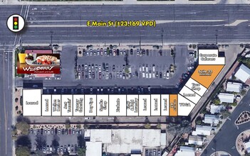 4815 E Main St, Mesa, AZ à louer Plan de site– Image 1 sur 1