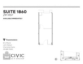 20 N Wacker Dr, Chicago, IL à louer Plan d’étage– Image 1 sur 1