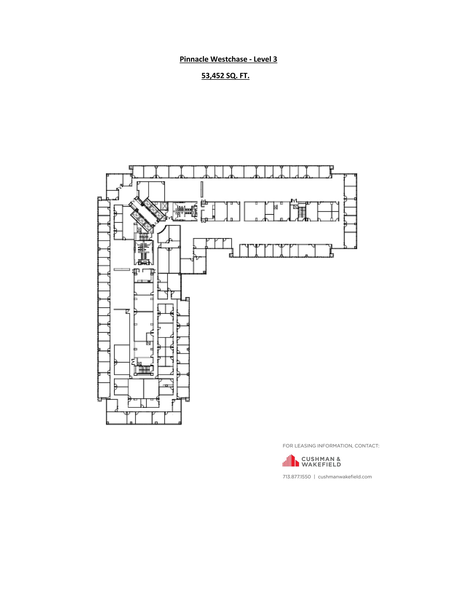 3010 Briarpark Dr, Houston, TX à louer Plan d’étage– Image 1 sur 1
