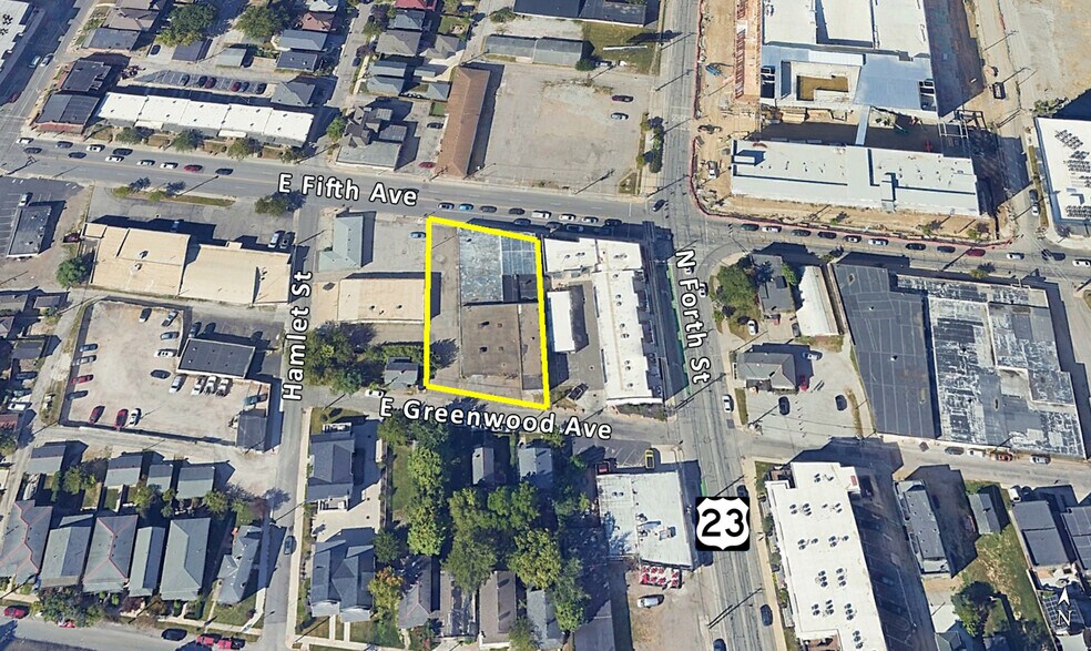 185-195 E 5th Ave, Columbus, OH à vendre - Aérien – Image 2 sur 12