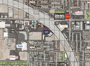 9516 W Flamingo Rd, Las Vegas, NV - Vue aérienne vue de carte