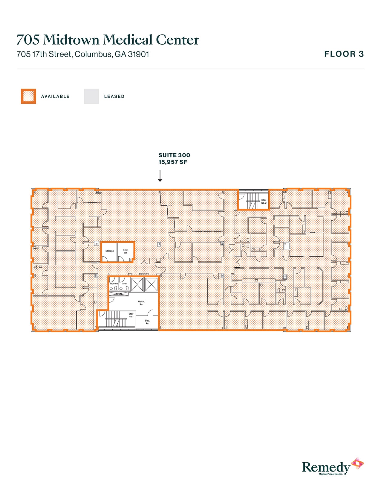 705 17th St, Columbus, GA à louer Plan d’étage– Image 1 sur 1