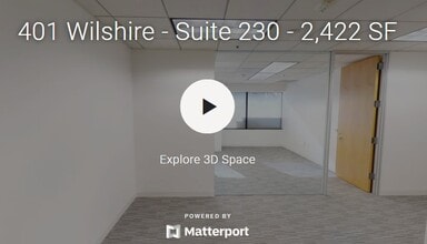 401 Wilshire Blvd, Santa Monica, CA à louer Numérisation 3D Matterport– Image 1 sur 2