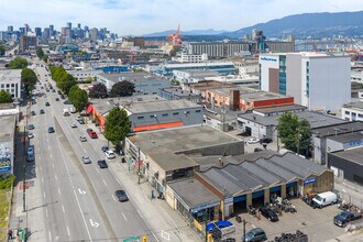 1661 E Hastings St, Vancouver, BC - Vue aérienne  vue de carte