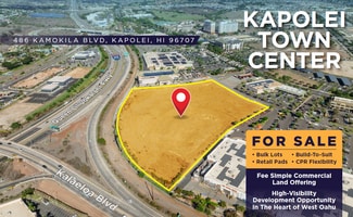 Plus de détails pour 486 Kamokila Blvd, Kapolei, HI - Terrain à vendre