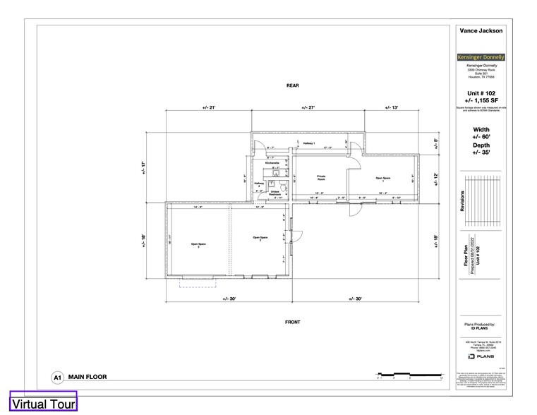 4335 Vance Jackson St, San Antonio, TX à louer - Plan d’étage – Image 3 sur 4