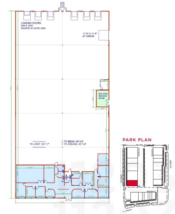 11203-11263 186th St, Edmonton, AB à louer Plan d’étage– Image 1 sur 1