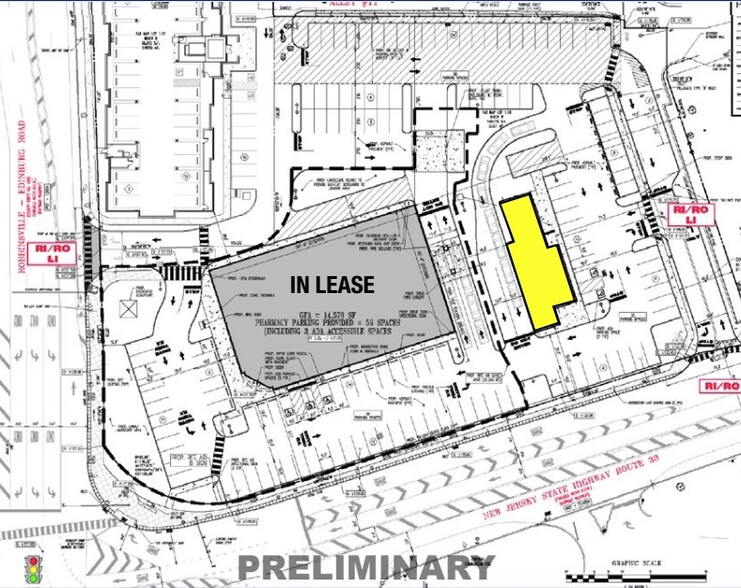 2370 Route 33, Robbinsville, NJ à louer - Plan de site – Image 2 sur 2