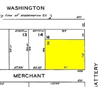 447 Battery St, San Francisco, CA à louer - Plan cadastral – Image 2 sur 4