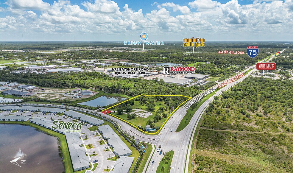 Bayshore Road, North Fort Myers, FL à vendre - Aérien – Image 3 sur 10