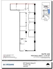 207 Queens Quay W, Toronto, ON à louer Plan d’étage– Image 1 sur 1