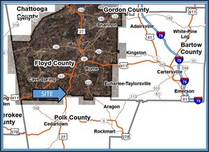 10 Doyle Rd SE, Lindale, GA - Vue aérienne  vue de carte - Image1