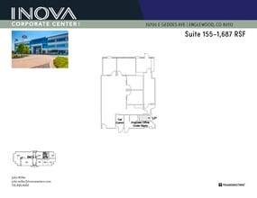 10700 E Geddes Ave, Englewood, CO à louer Plan d’étage– Image 2 sur 2