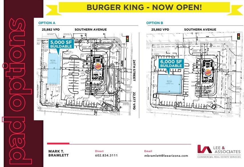 SWC 24th St & Southern Ave, Phoenix, AZ à louer - Plan de site – Image 2 sur 2