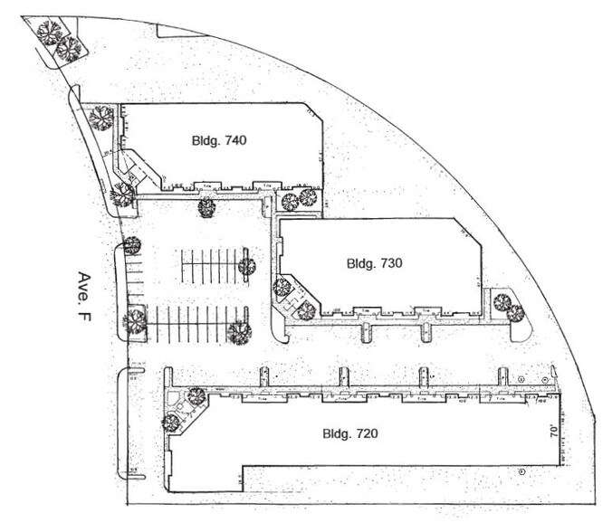720 F Ave, Plano, TX à louer - Plan de site – Image 3 sur 3