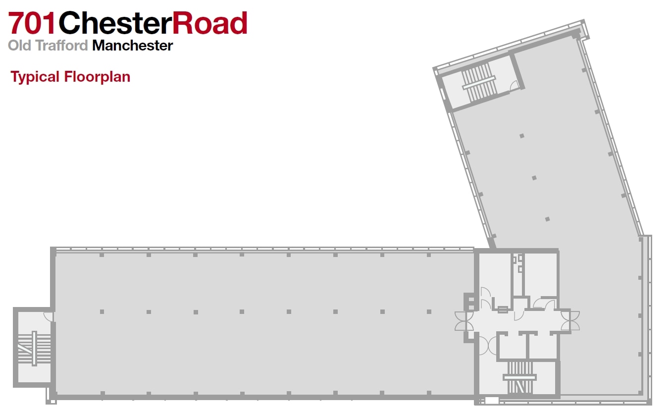 701 Chester Rd, Manchester à louer Plan d’étage type– Image 1 sur 4
