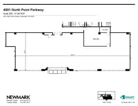 4501 North Point Pky, Alpharetta, GA à louer Plan d’étage– Image 1 sur 1