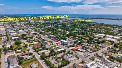 709 S Dixie Hwy, Lake Worth, FL - Vue aérienne vue de carte - Image1
