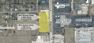 Plus de détails pour 3611 Jackson St, Oshkosh, WI - Terrain à vendre