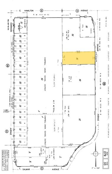 577 Salmar Ave, Campbell, CA à vendre - Plan cadastral – Image 3 sur 11