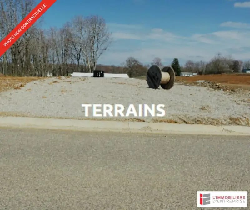 Terrain dans Poilley à vendre Plan de site– Image 1 sur 3