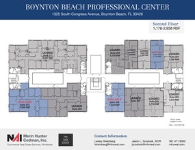 1325 S Congress Ave, Boynton Beach, FL à louer Plan d’étage– Image 1 sur 6