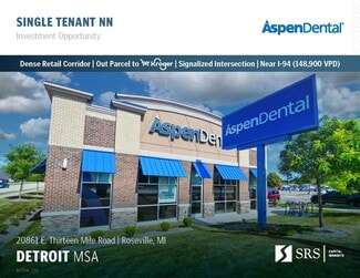 Plus de détails pour 20861 E 13 Mile Rd, Roseville, MI - Local commercial à vendre