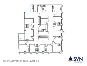 7920 W Jefferson Blvd, Fort Wayne, IN à louer Plan d’étage– Image 1 sur 1