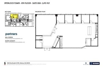 1042 Northside Dr NW, Atlanta, GA à louer Plan d’étage– Image 1 sur 1
