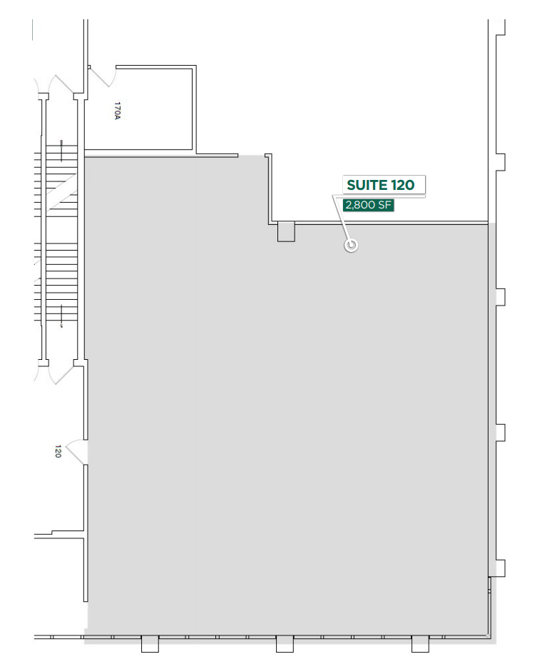 202 W Berry St, Fort Wayne, IN à louer Plan d’étage– Image 1 sur 1