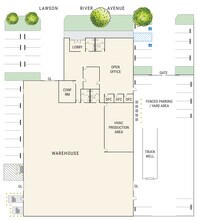 10620 Lawson River Ave, Fountain Valley, CA à louer Plan de site– Image 2 sur 2