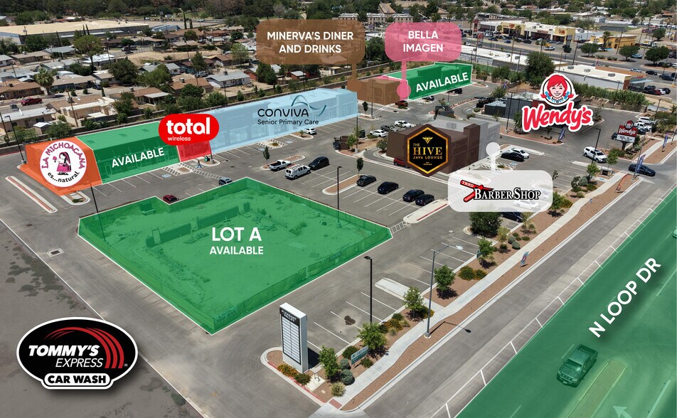 8100 N Loop Dr, El Paso, TX à louer - Photo de l’immeuble – Image 3 sur 12