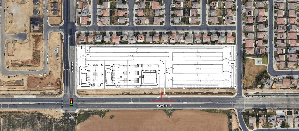 NE Corner of Nuevo Rd & Evans Rd, Perris, CA à louer - Photo de l’immeuble – Image 2 sur 3