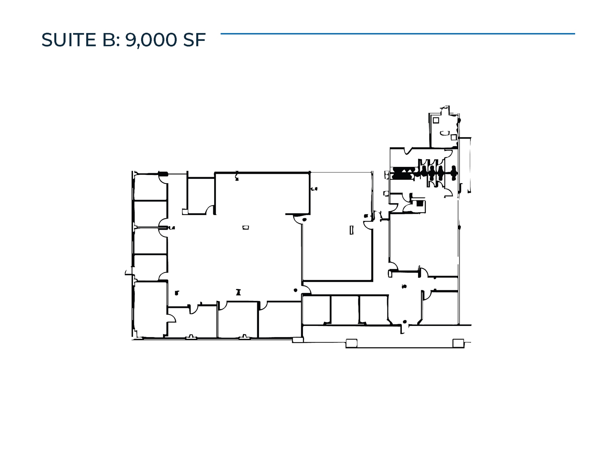6435 Shiloh Rd, Alpharetta, GA à louer Plan d’étage– Image 1 sur 2