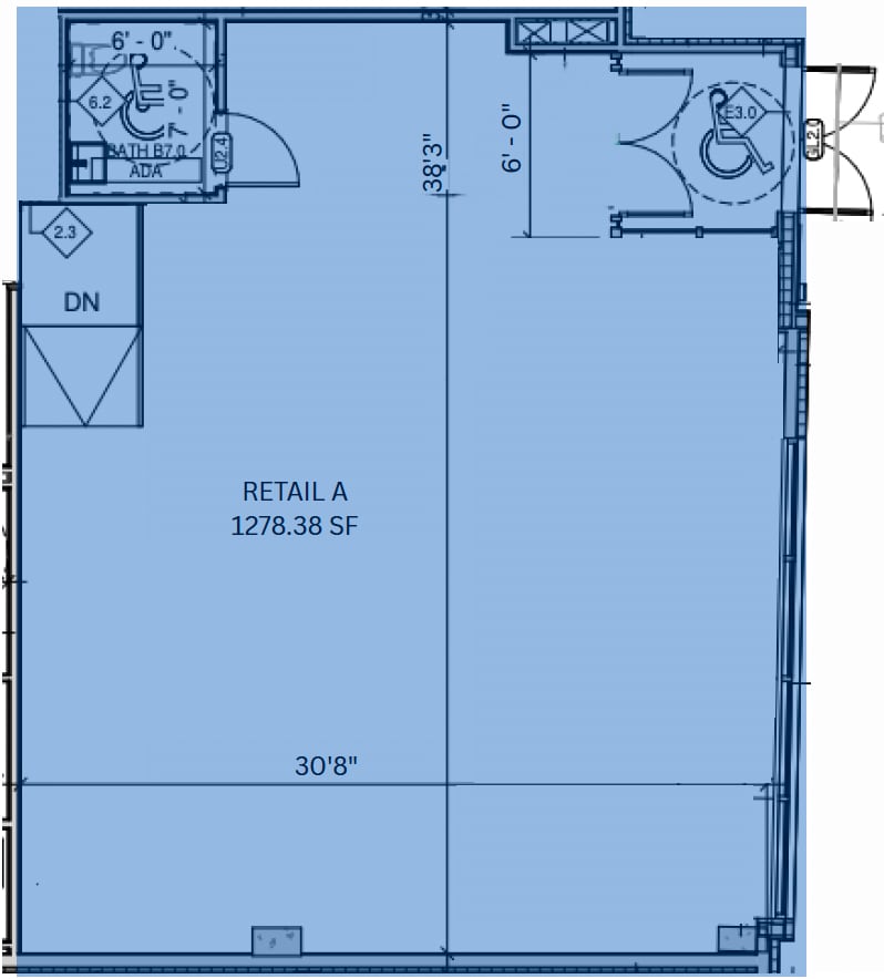 4-34 26th Ave, Astoria, NY à louer Plan d’étage– Image 1 sur 3