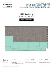 1875 NW Corporate Blvd, Boca Raton, FL à louer Plan de site– Image 1 sur 3