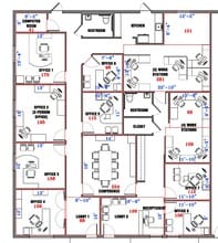 2523-2525 Seven Springs Blvd, New Port Richey, FL à louer Plan d’étage– Image 1 sur 13