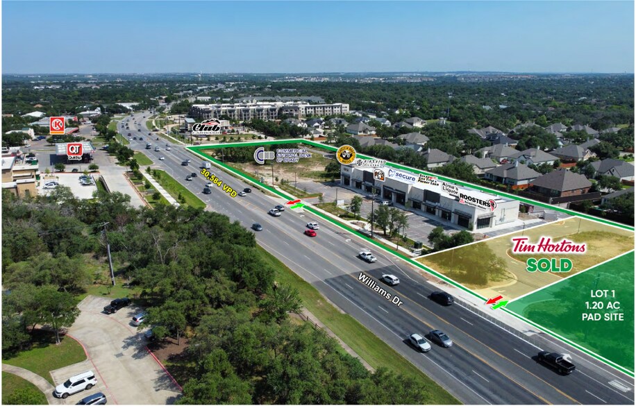 3900 Williams Dr, Georgetown, TX à vendre - Photo de l’immeuble – Image 2 sur 7