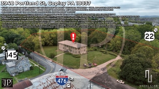 Plus de détails pour 3948 Portland St, Coplay, PA - Bureau à vendre