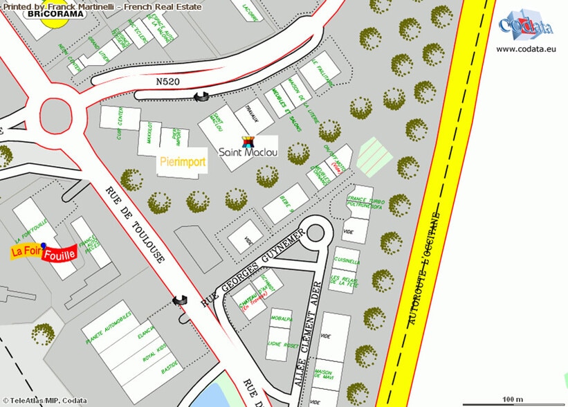Local commercial dans Boisseuil à louer - Plan d’étage – Image 2 sur 3
