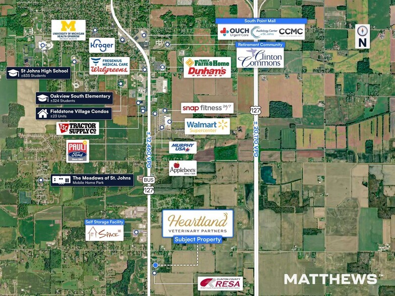4137 S US Highway 27, Saint Johns, MI à vendre - Photo de l’immeuble – Image 3 sur 3