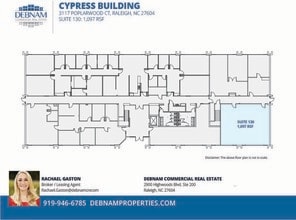 3117 Poplarwood Ct, Raleigh, NC à louer Plan d’étage– Image 1 sur 1