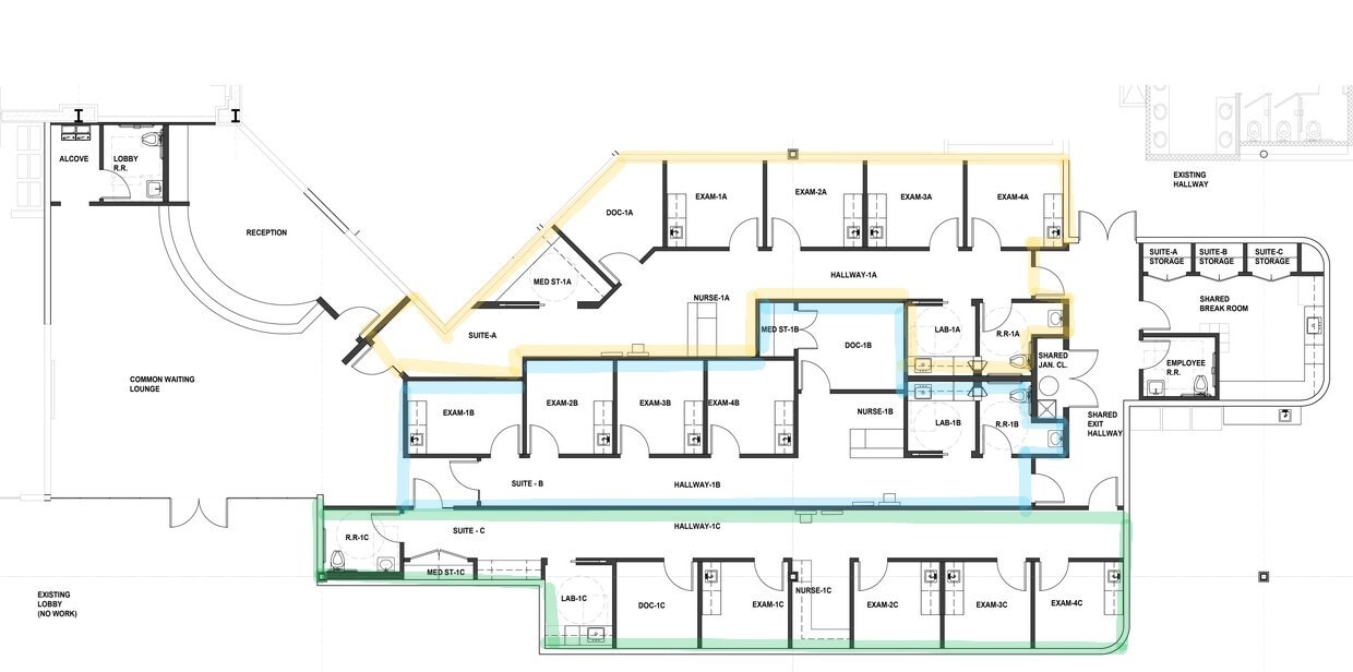 1329 W Walnut Hill Ln, Irving, TX à louer Plan d’étage– Image 1 sur 10