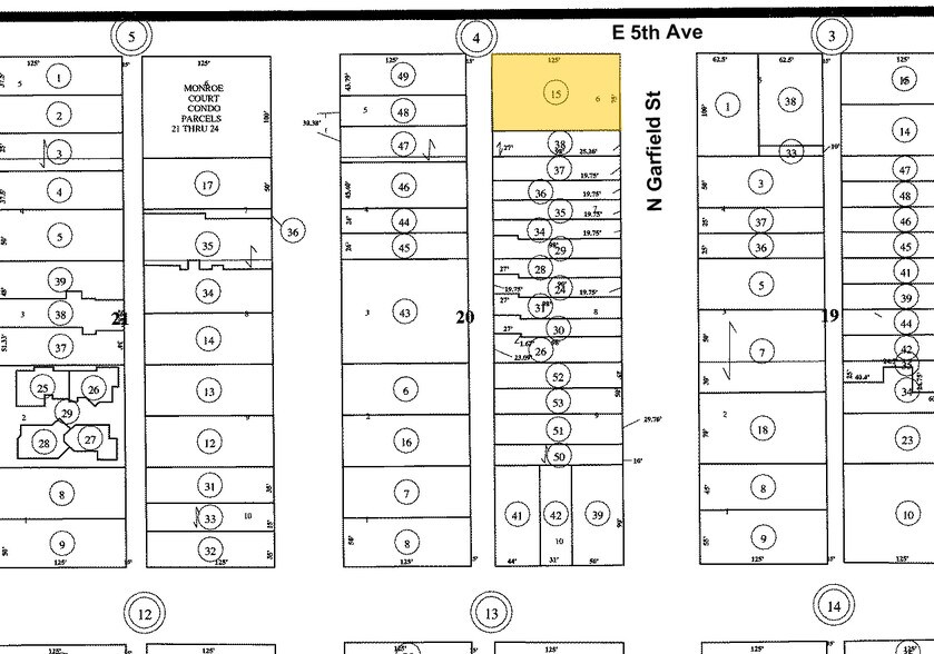475 Garfield St, Denver, CO à vendre - Plan cadastral – Image 3 sur 4