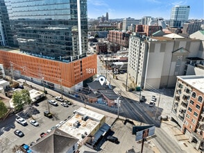 1811 Division St, Nashville, TN - Vue aérienne vue de carte