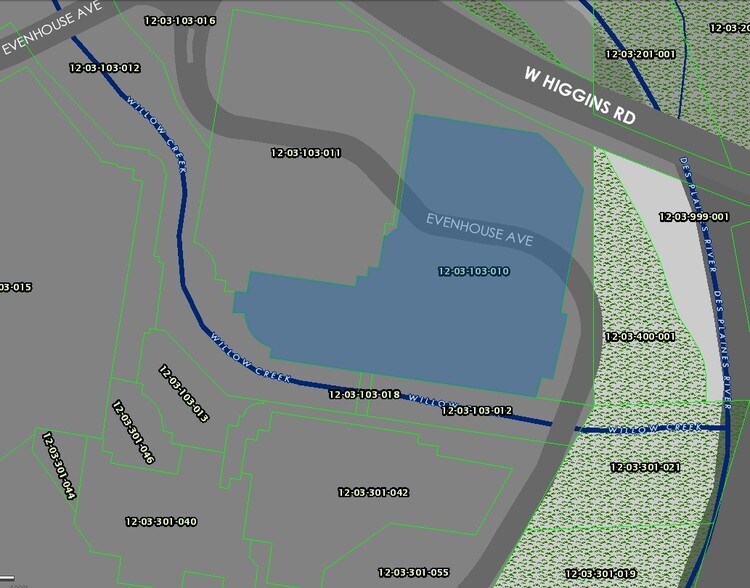 9377 W Higgins Rd, Rosemont, IL à louer - Plan cadastral – Image 3 sur 3