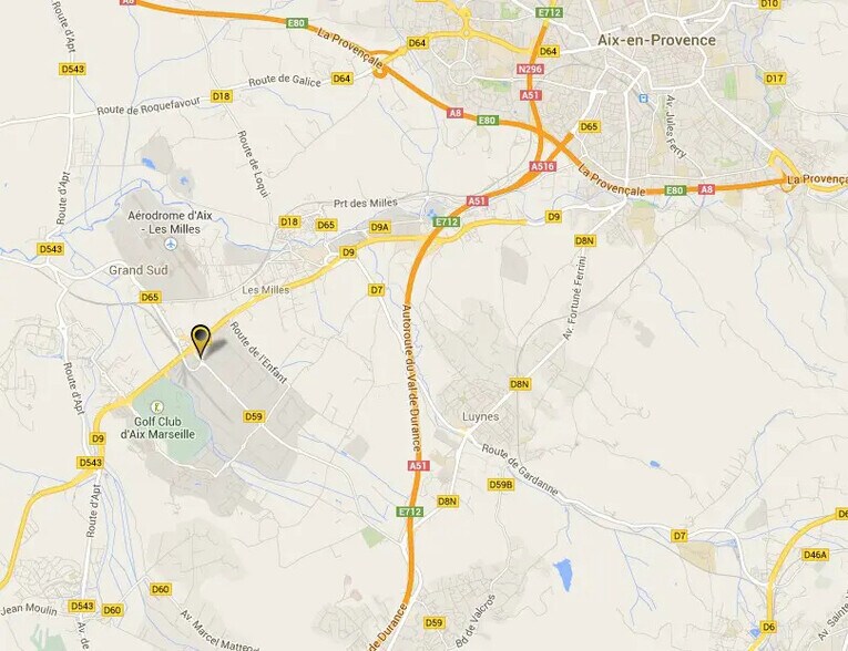 Bureau dans Aix-En-Provence à louer - Plan d’étage – Image 2 sur 2