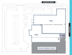1651 Broadway, Boulder, CO à louer Plan d’étage– Image 1 sur 1